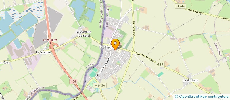 localisation de l'entreprise MAISON FABRIK  FRELINGHIEN