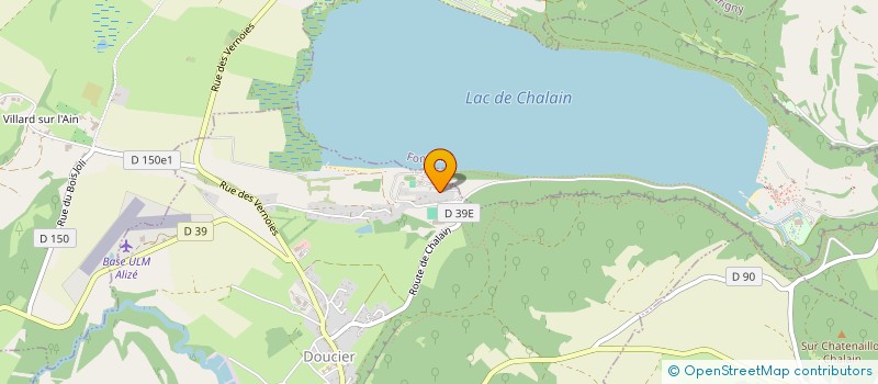 localisation de l'entreprise MAISON FAM RURALE EDUC ET ORIENTATION  DOUCIER