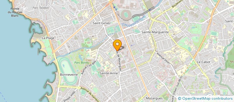 localisation de l'entreprise MAISON FAMIL EDUC ORIENTATION MLL MAZARG  MARSEILLE