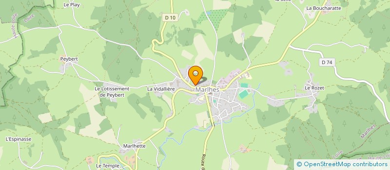 localisation de l'entreprise MAISON FAMILIALE à MARLHES