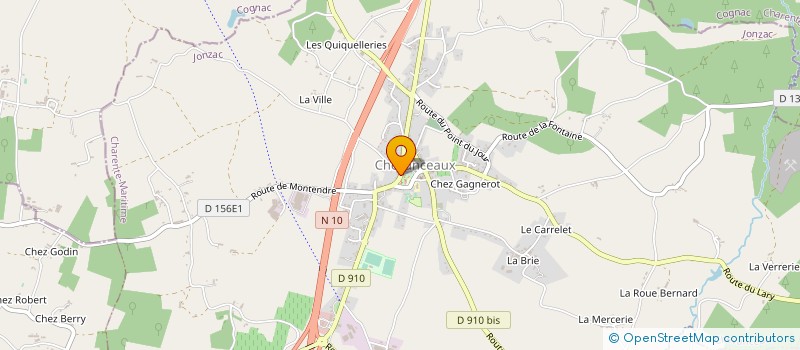 localisation de l'entreprise MAISON FAMILIALE D'EDUCAT ET D ORIENTATION FORET ENVIRONNEMENT à CHEVANCEAUX