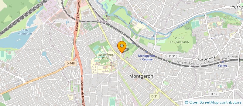 localisation de l'entreprise MAISON FAMILIALE DES CEDRES à MONTGERON