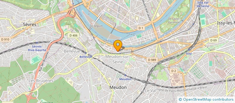 localisation de l'entreprise MAISON FAMILIALE DU BAS MEUDON à MEUDON