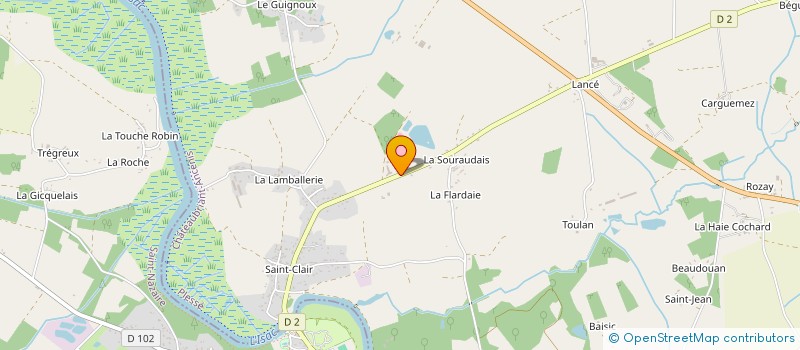localisation de l'entreprise MAISON FAMILIALE ENTRE LOIRE ET VILAINE à PLESSE