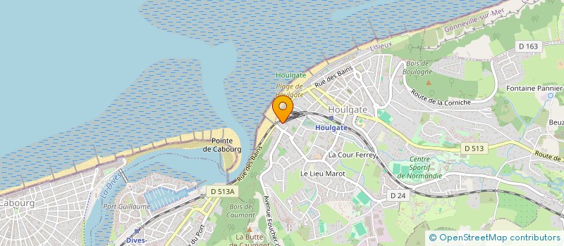 localisation de l'entreprise MAISON FAMILIALE EVANGELIQUE  HOULGATE