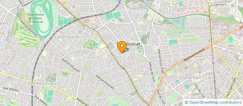 localisation de l'entreprise MAISON FAMILIALE GIOIA  LE BOUSCAT