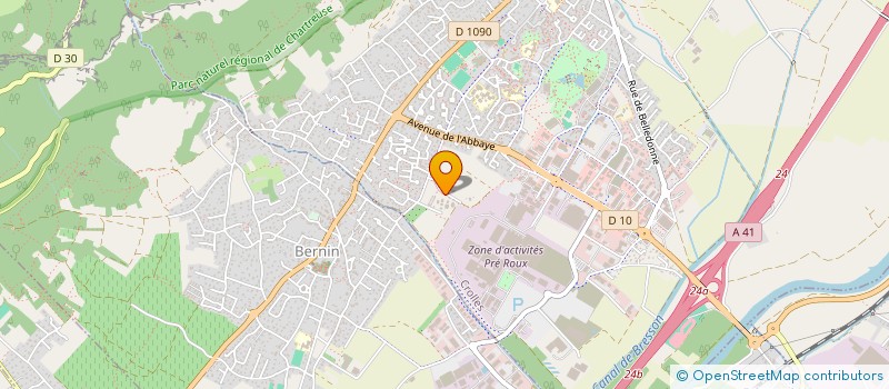 localisation de l'entreprise MAISON FAMILIALE RURALE à CROLLES