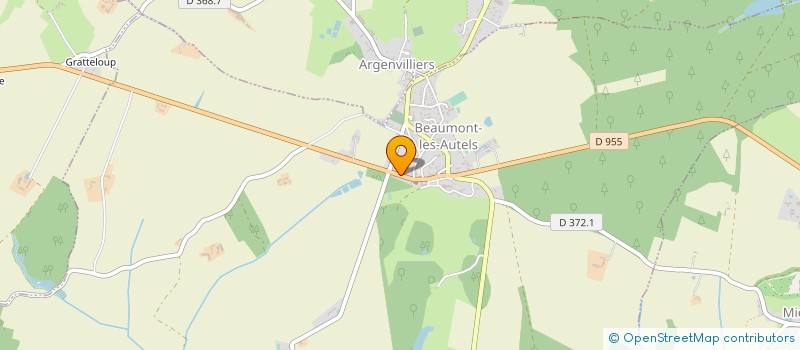 localisation de l'entreprise MAISON FAMILIALE RURALE à BEAUMONT-LES-AUTELS