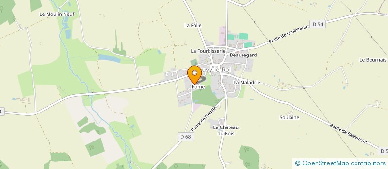 localisation de l'entreprise MAISON FAMILIALE RURALE à NEUVY-LE-ROI