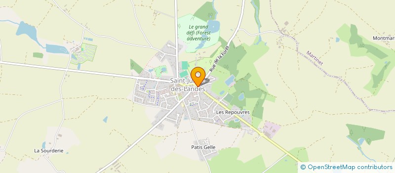localisation de l'entreprise MAISON FAMILIALE RURALE à LES ACHARDS