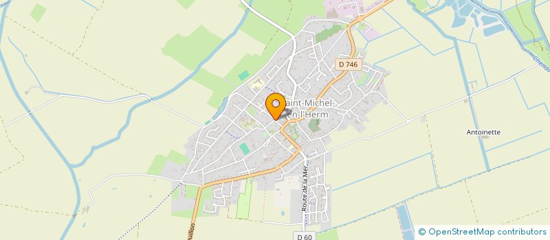 localisation de l'entreprise MAISON FAMILIALE RURALE  SAINT-MICHEL-EN-L'HERM