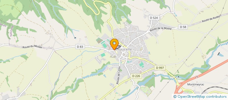 localisation de l'entreprise MAISON FAMILIALE RURALE à NAUCELLE