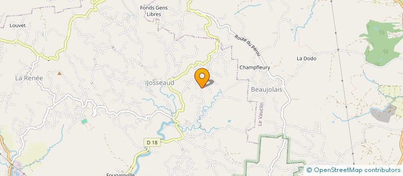 localisation de l'entreprise MAISON FAMILIALE  RURALE D EDUCATION ET D ORIENTATION DE RIVIERE PILOTE  RIVIERE-PILOTE