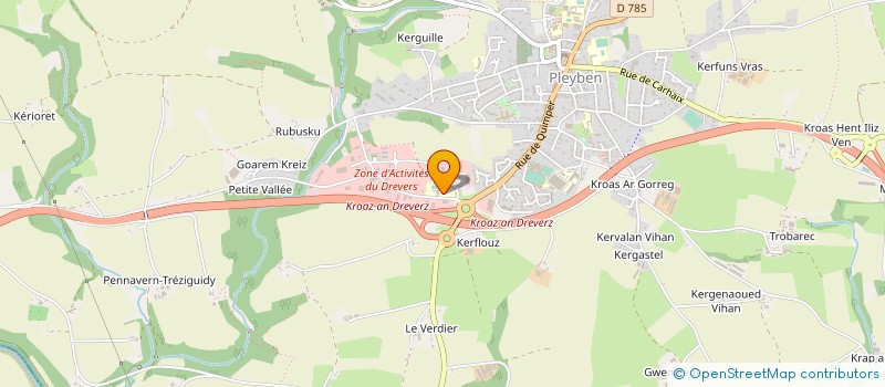 localisation de l'entreprise MAISON FAMILIALE RURALE EDUCA ORIENT à PLEYBEN