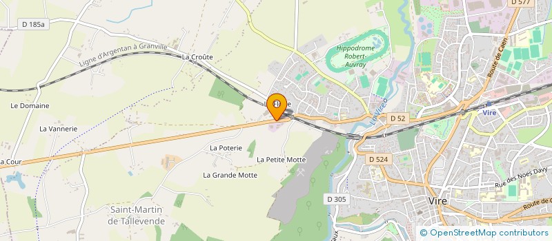 localisation de l'entreprise MAISON FAMILIALE RURALE EDUCAT ET ORIENT à VIRE-NORMANDIE