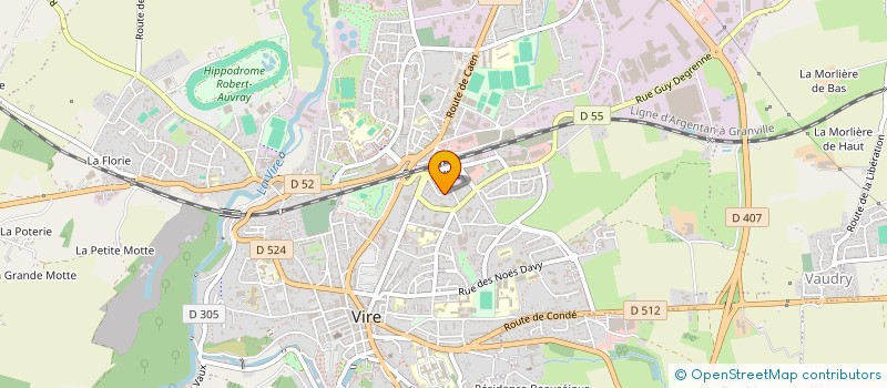 localisation de l'entreprise MAISON FAMILIALE RURALE EDUCAT ET ORIENT à VIRE-NORMANDIE