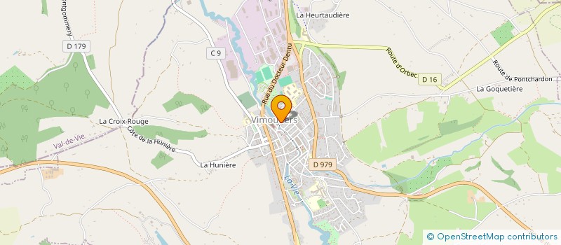 localisation de l'entreprise MAISON FAMILIALE RURALE EDUCAT ET ORIENT à VIMOUTIERS