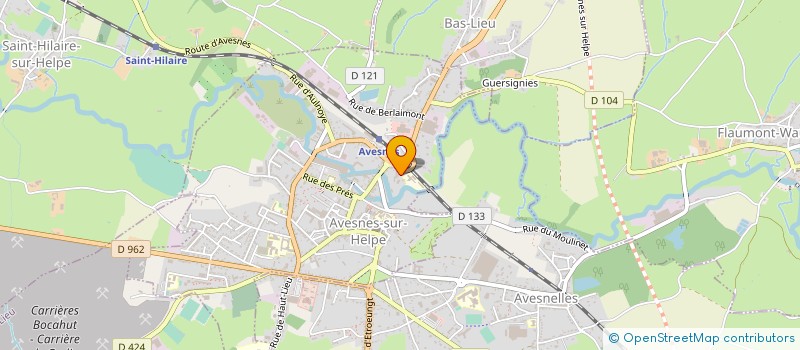 localisation de l'entreprise MAISON FAMILIALE RURALE EDUCATION ORIENT à AVESNES-SUR-HELPE