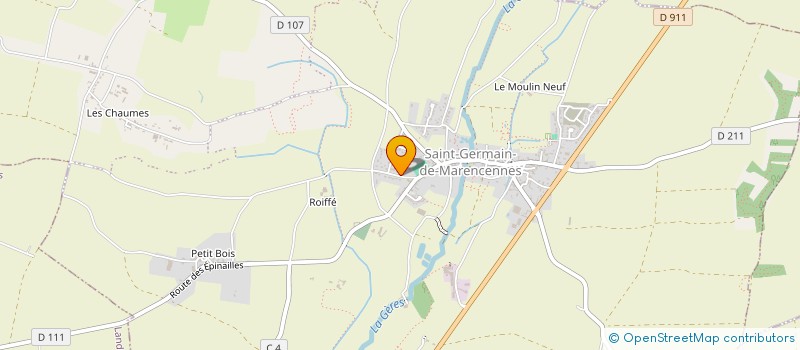 localisation de l'entreprise MAISON FAMILIALE RURALE EDUCATION ORIENT à SAINT-PIERRE-LA-NOUE