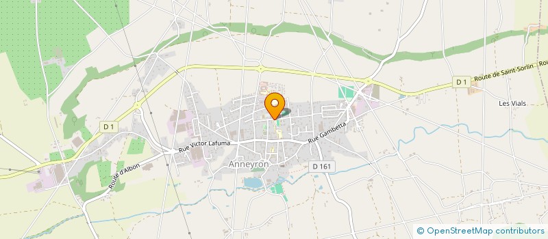 localisation de l'entreprise MAISON FAMILIALE RURALE ET D'EDUCATION à ANNEYRON