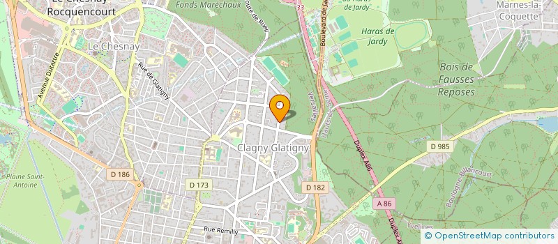 localisation de l'entreprise MAISON FAMILLE BULLET à VERSAILLES