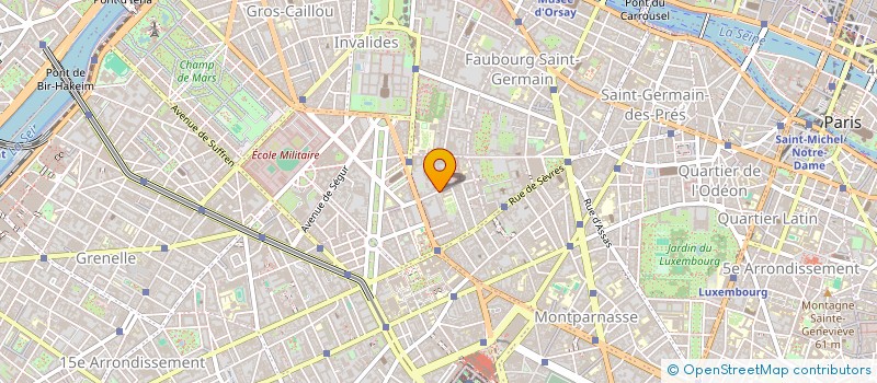 localisation de l'entreprise MAISON FAMILYA SAINT FRANCOIS-XAVIER à PARIS