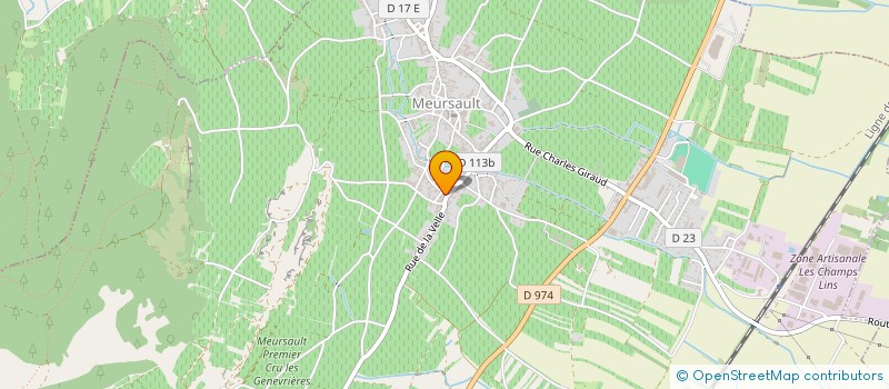 localisation de l'entreprise MAISON FANG à MEURSAULT