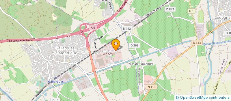 localisation de l'entreprise MAISON FARRET à GALLARGUES-LE-MONTUEUX