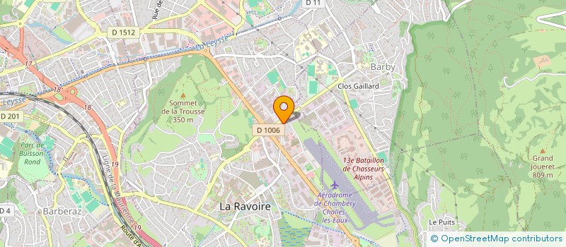 localisation de l'entreprise MAISON FAUEE  LA RAVOIRE