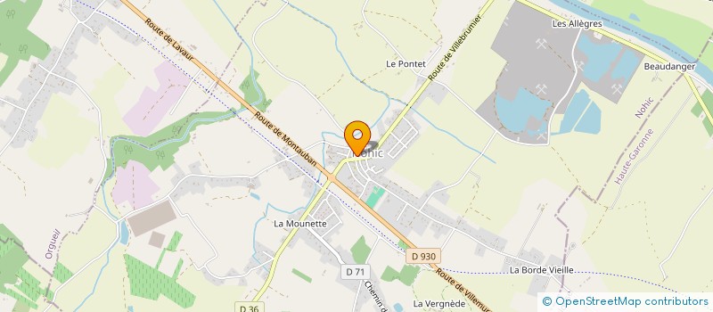 localisation de l'entreprise MAISON FERRIERE  NOHIC