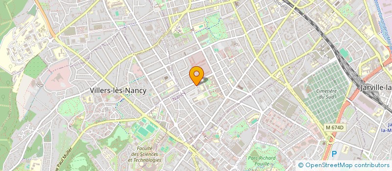 localisation de l'entreprise MAISON FILIPPI  NANCY