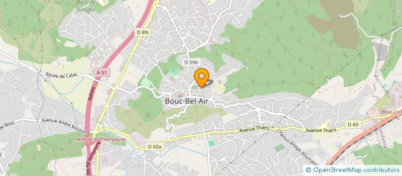 localisation de l'entreprise MAISON FIORANI à BOUC-BEL-AIR