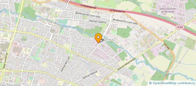 localisation de l'entreprise MAISON FITTE à PAU