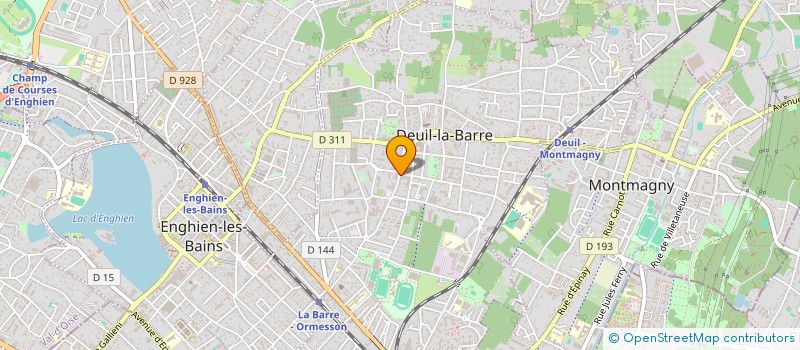 localisation de l'entreprise MAISON FKS  DEUIL-LA-BARRE