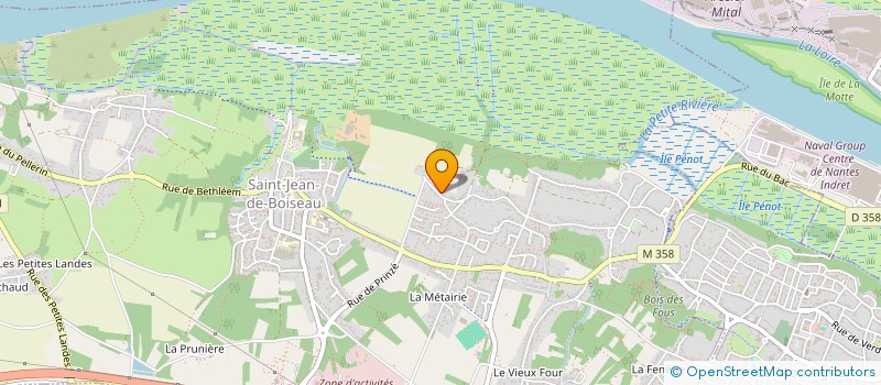localisation de l'entreprise MAISON FLORA  SAINT-JEAN-DE-BOISEAU