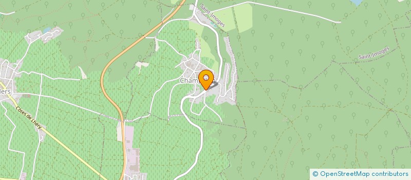 localisation de l'entreprise MAISON FORESTIERE DE GERMAINE  GERMAINE