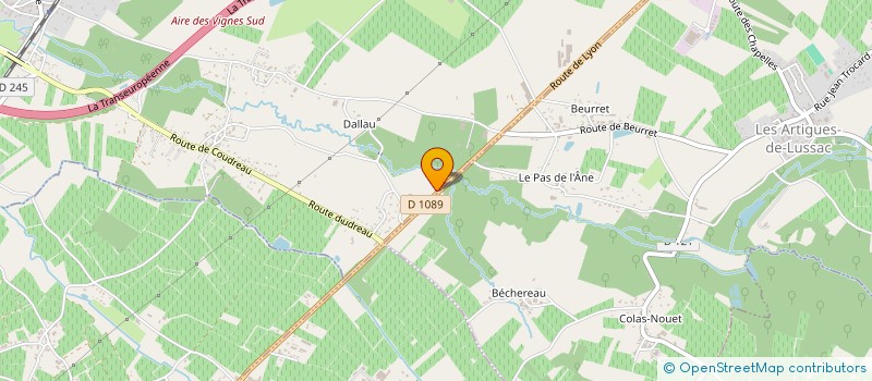 localisation de l'entreprise MAISON FORT  SAINT-DENIS-DE-PILE