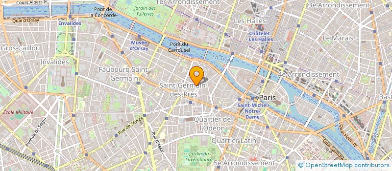 localisation de l'entreprise MAISON FORTIN -SARL  PARIS