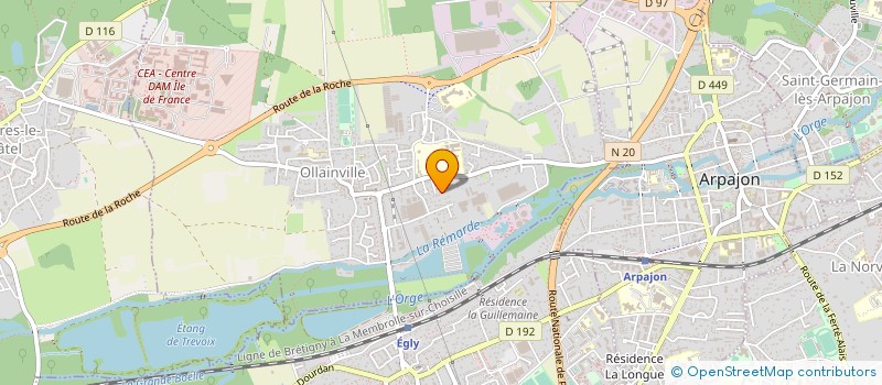 localisation de l'entreprise MAISON-FOUQUET à OLLAINVILLE