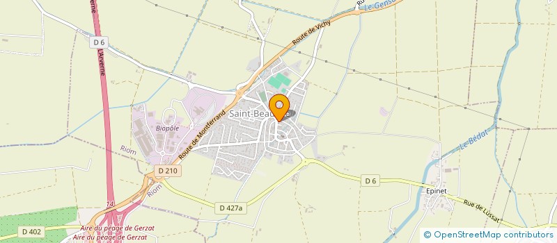 localisation de l'entreprise MAISON FOURNIER SAINT BEAUZIRE à SAINT-BEAUZIRE