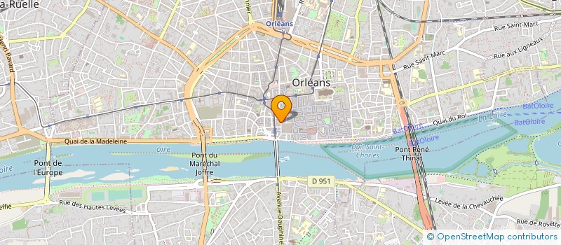 localisation de l'entreprise MAISON FOURNIGUET à ORLEANS