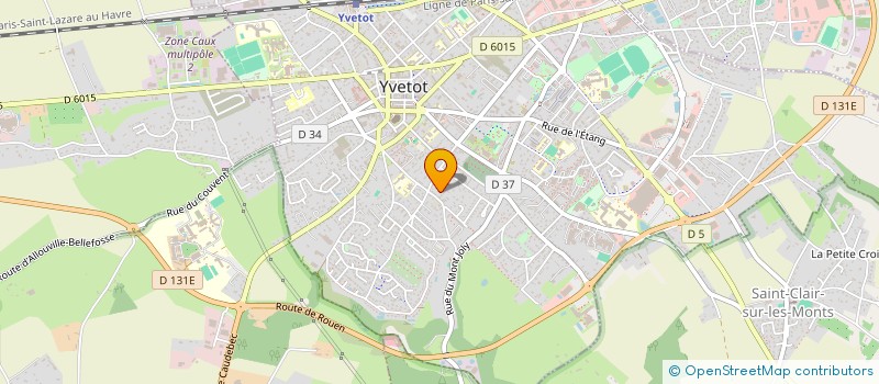 localisation de l'entreprise MAISON FOYER à YVETOT