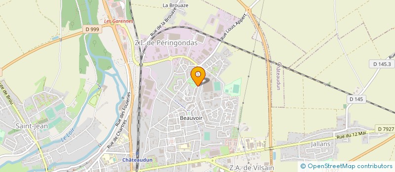 localisation de l'entreprise MAISON FRANCE à CHATEAUDUN