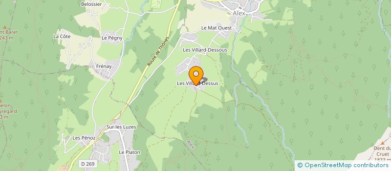 localisation de l'entreprise MAISON FRANCIS  ALEX