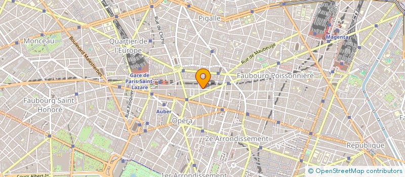 localisation de l'entreprise MAISON FRANCO-SUISSE DE REASSURANCES  PARIS