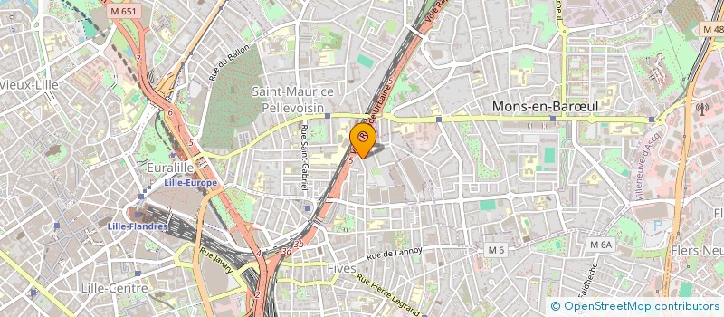 localisation de l'entreprise MAISON FRIARDEL à LILLE