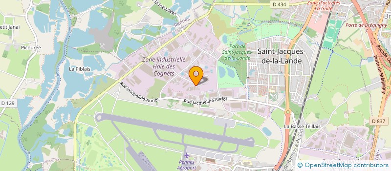 localisation de l'entreprise MAISON FRIN à SAINT-JACQUES-DE-LA-LANDE