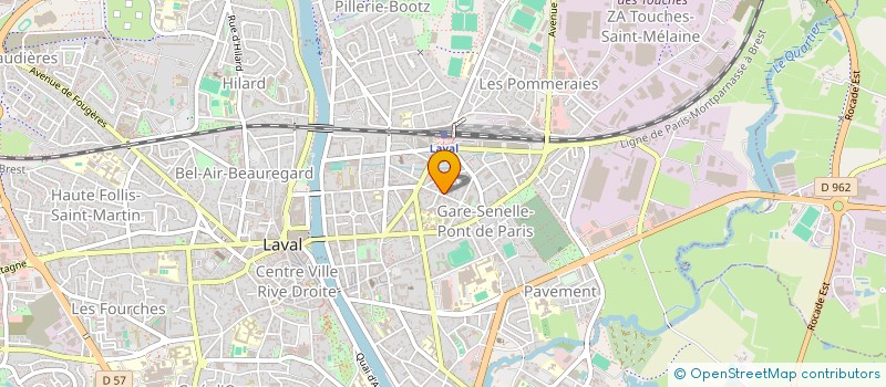 localisation de l'entreprise MAISON FURET SARL à LAVAL