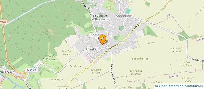 localisation de l'entreprise MAISON FUTURIA à ABONDANT