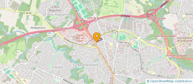 localisation de l'entreprise MAISON GAIGEARD à NANTES